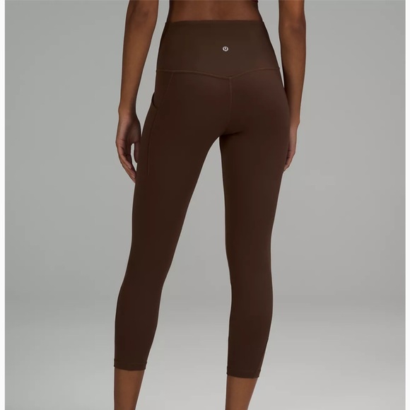Nwt lululemon align leggings 25” with pockets Java - Picture 3 of 12